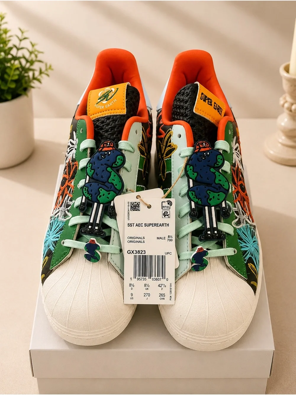 Adidas Sean Wotherspoon Superearth Sneakers - Men Size 9